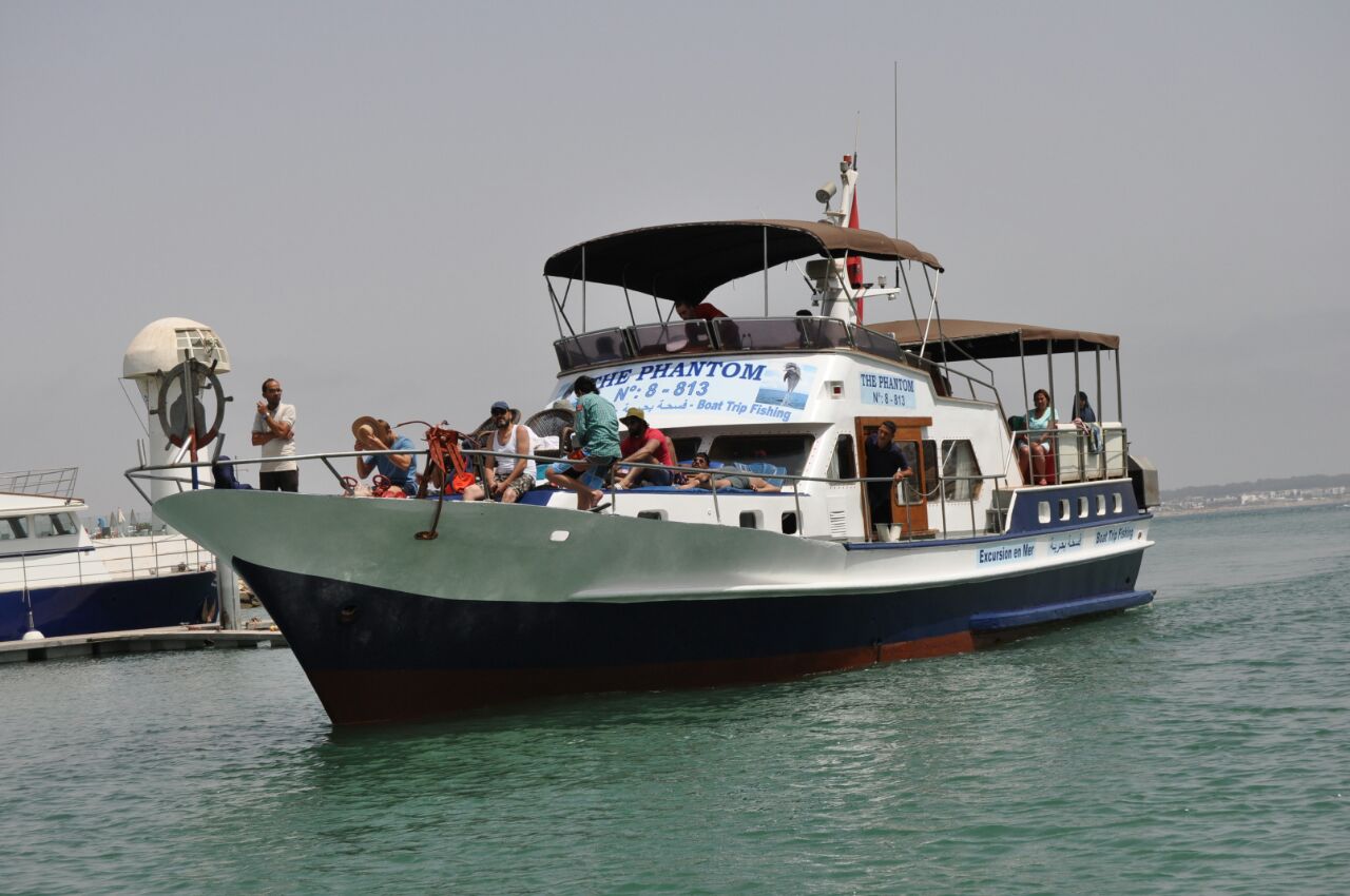 Sortie en mer en bateau à Agadir
